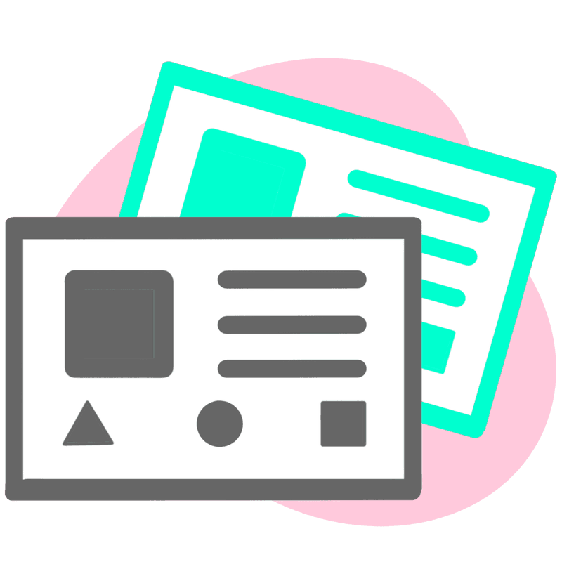 Illustration of Id Cards